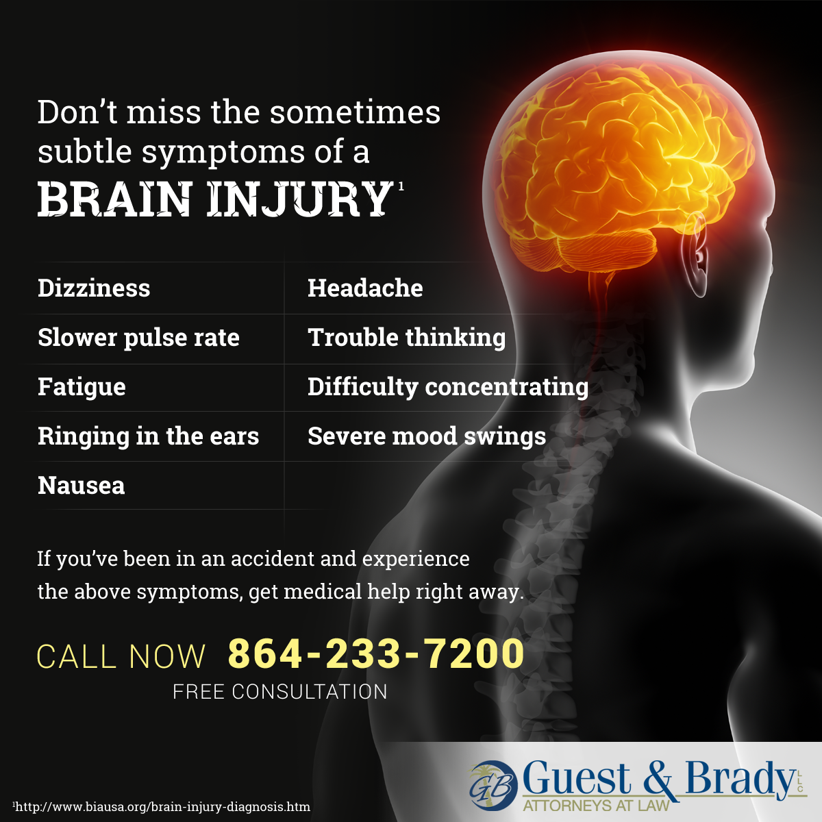 Serious Brain Injury Law Guest Brady Attorneys